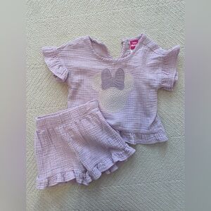 Disney Lilac Minnie Mouse Toddler Set